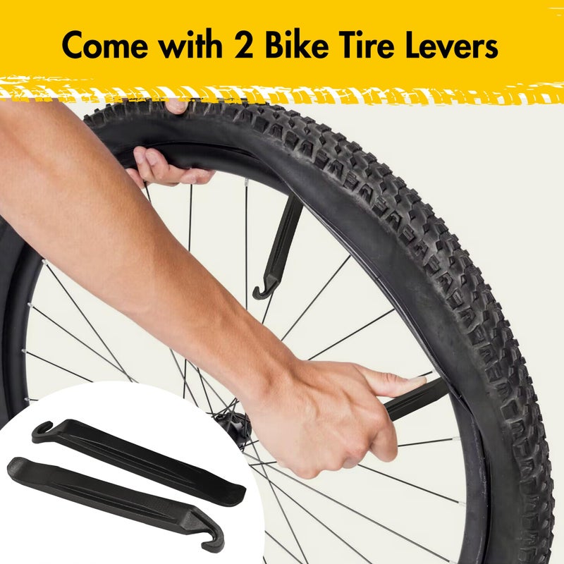 لوتفانسي أنابيب دراجة LotFancy 700C، قطعتان 700x35/43c أنبوب دراجة الطريق، صمام شريدر 48 مم، 700x35C 700x38C 700x40C 700x42C 700x43C أنابيب إطارات الدراجة، 40-622 28 بوصة × 1-5/8 × 1 1/2 أنبوب - Image 4